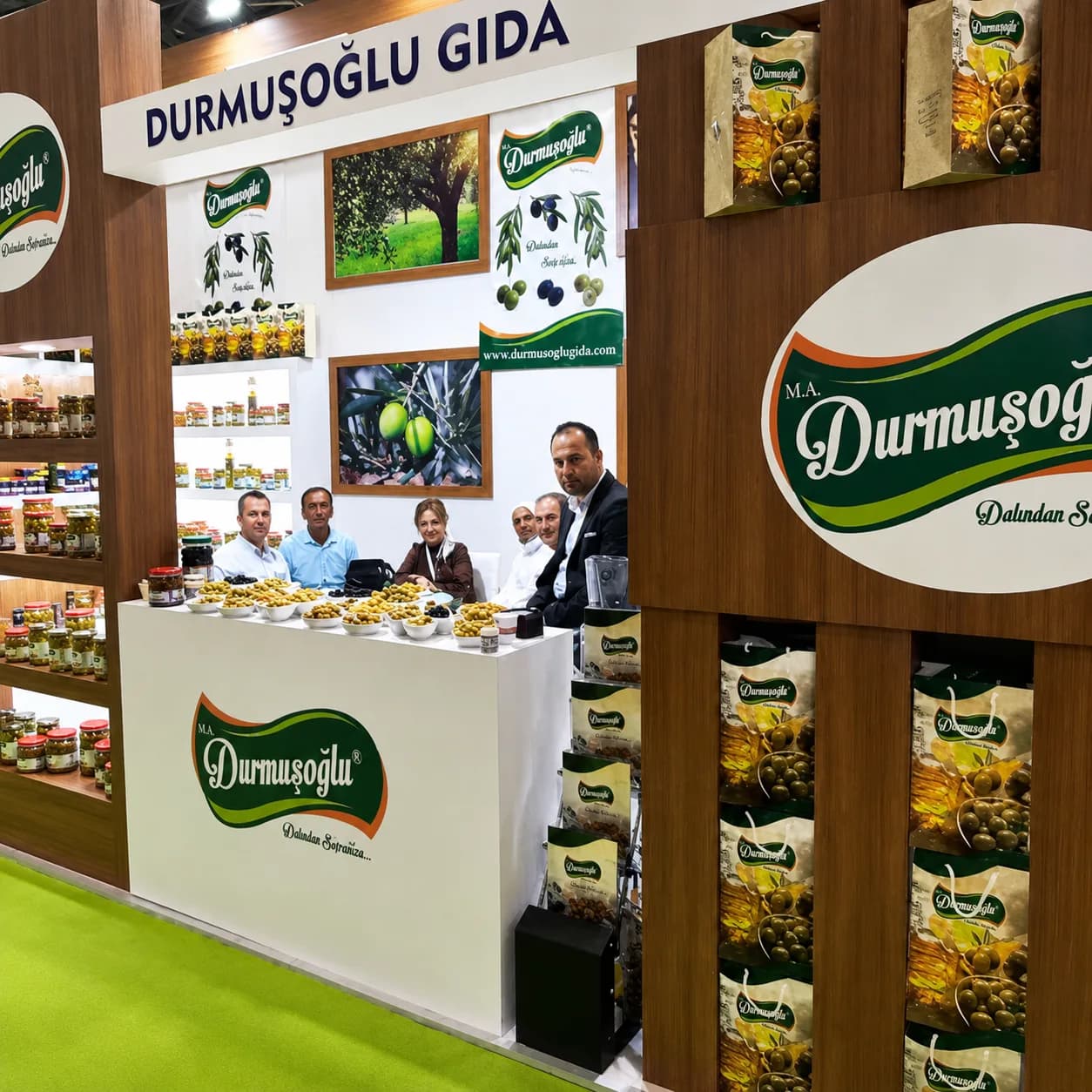 Durmuşoğlu Gıda gıda fuarı standı